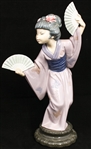 LLADRO PORCELAIN MADAME BUTTERFLY FIGURINE 4991