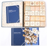 WORLD CLAD COINAGE COLLECTION - 3 BOOKS 
