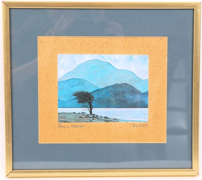 PAUL HENRY FRAMED LIMITED EDITION PRINT