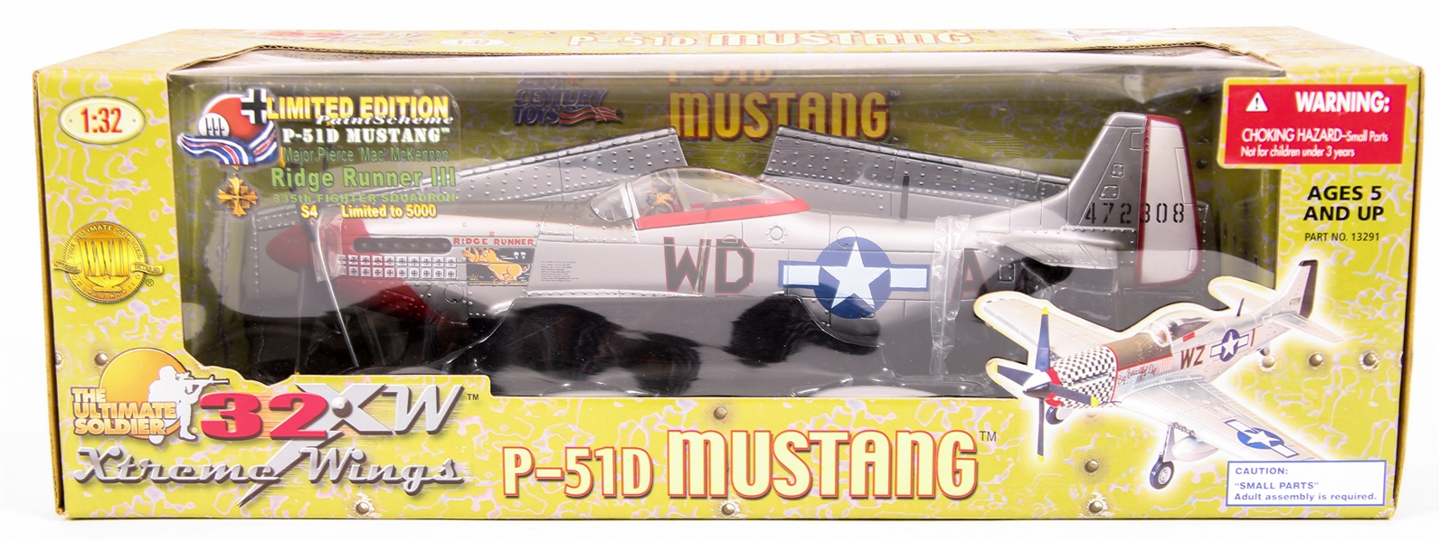 21ST CENTURY ULTIMATE SOLDIER 32XW P-51D MUSTANG 
