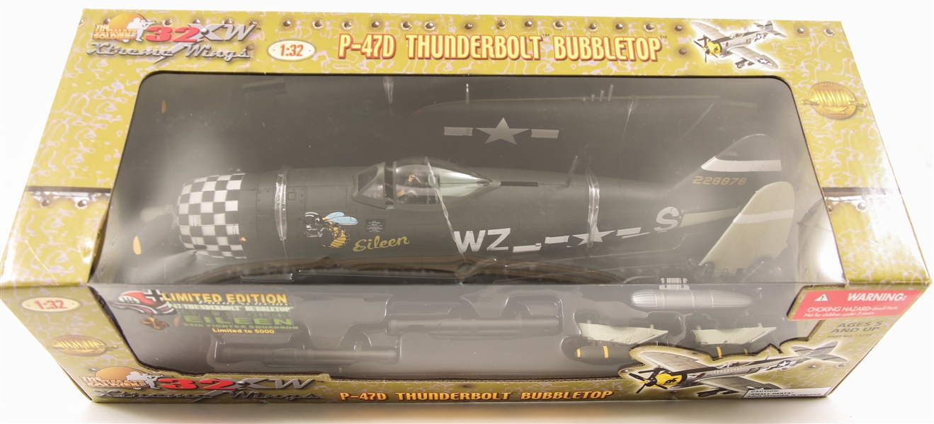 21ST CENTURY ULTIMATE SOLDIER 32XW P-47D THUNDERBOLT BUBBLETOP