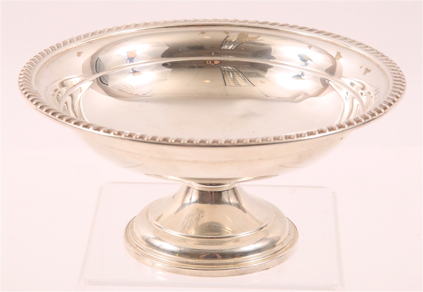 LUNT STERLING SILVER COMPOTE HOLLOWARE 