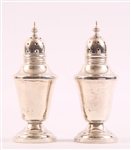 AMSTON STERLING SILVER SALT AND PEPPER SHAKERS