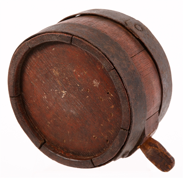 REVOLUTIONARY WAR 18TH C. SOLDIERS CAMP DRUM CANTEEN