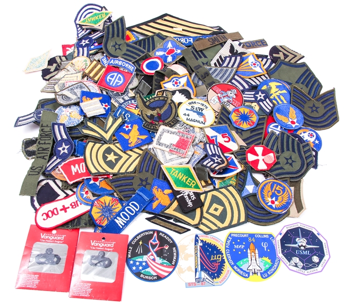 MILITARY PATCHES & SPACE AGENCY STICKERS 
