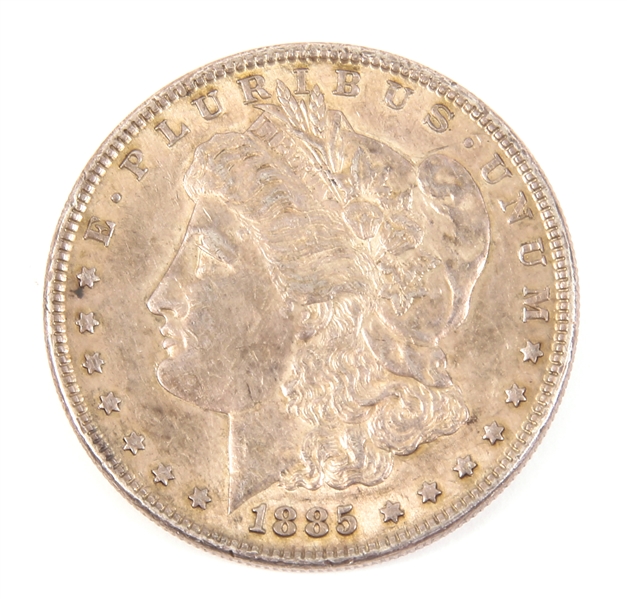1885 U.S. MORGAN SILVER $1 COIN