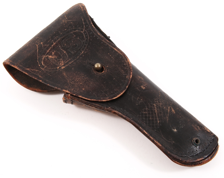 WWII ERA GRATON & KNIGHT COLT LEATHER HOLSTER