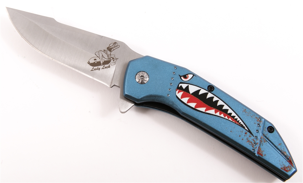 MTECH USA A1129 FIGHTER PLANE DESIGN POCKET KNIFE