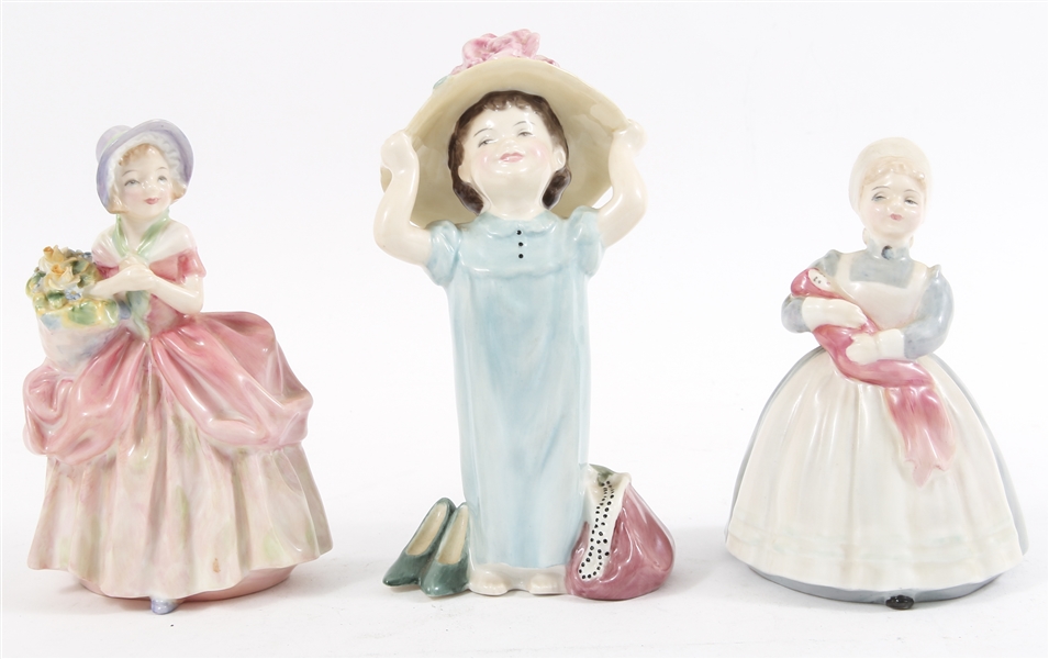 ROYAL DOULTON FIGURINES - LOT OF 3