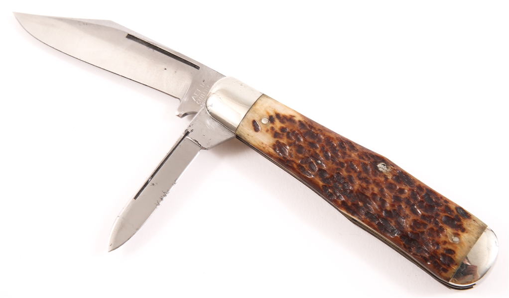 20TH C. AERIAL CUTLERY CO. TRAPPER POCKET KNIFE