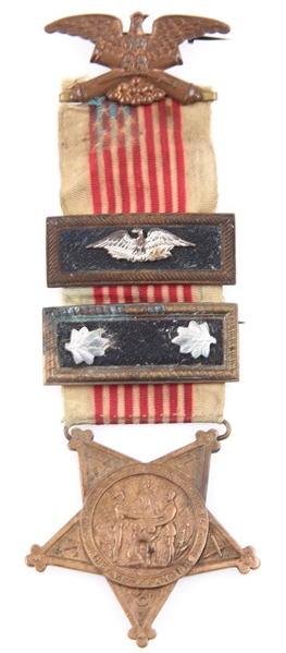GRAND ARMY OF THE REPUBLIC OFFICER MEMBERSHIP BADGE