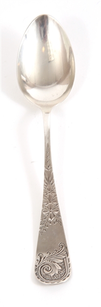 WHITING STERLING SILVER ANTIQUE M-2 PATTERN TEASPOON