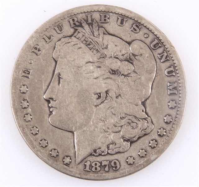 1879 CARSON CITY SILVER MORGAN ONE DOLLAR COIN