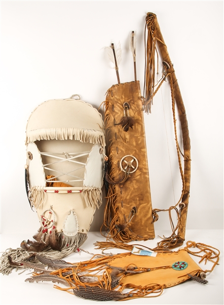 MOHEGAN-PEQUOT NATION ARTIST MADE LEATHER GOODS