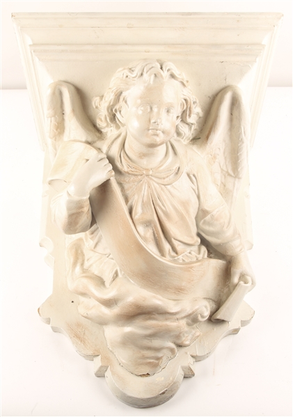 20TH C. ANGEL WALL SCONCE FROM NEVADA CHURCH