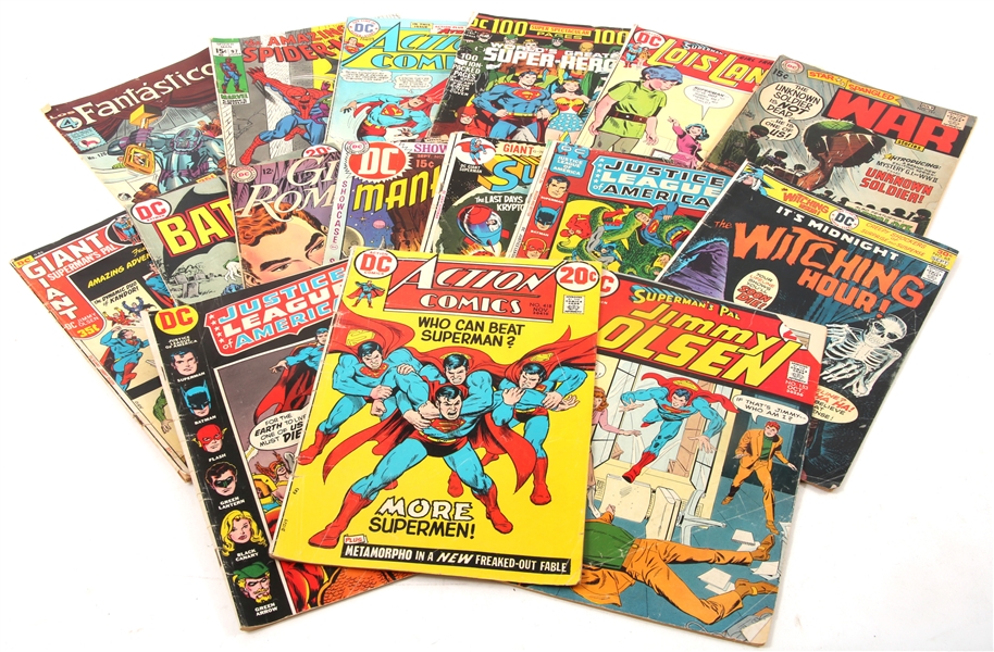 DC & MARVEL SUPERHERO COMIC BOOKS