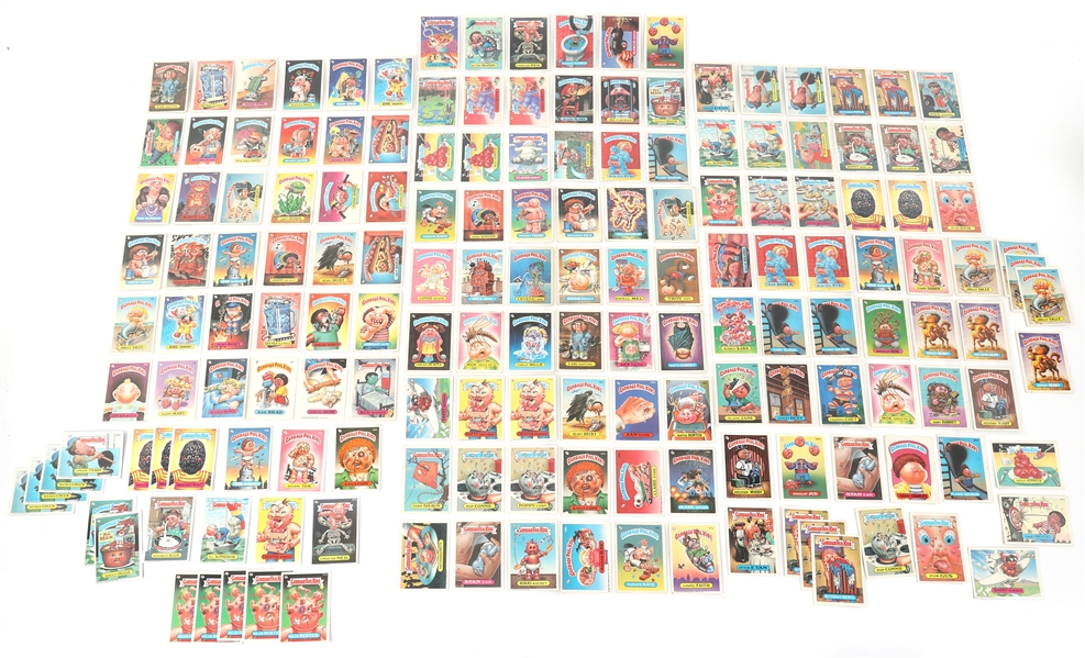 1980s GARBAGE PAIL KIDS STICKER CARDS -  LOT OF 165