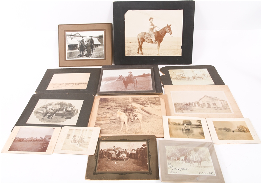RANCHING & WESTERN CABINET CARDS