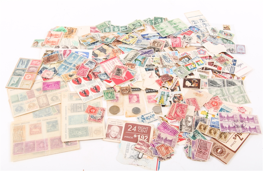 BONANZA LOT OF US & INTERNATIONAL STAMPS AND COVERS 