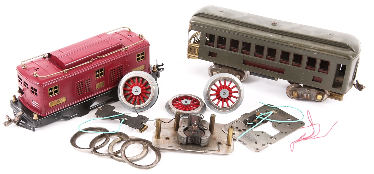 EARLY TO MID 20TH C. MODEL TRAINS FOR PARTS OR REPAIR