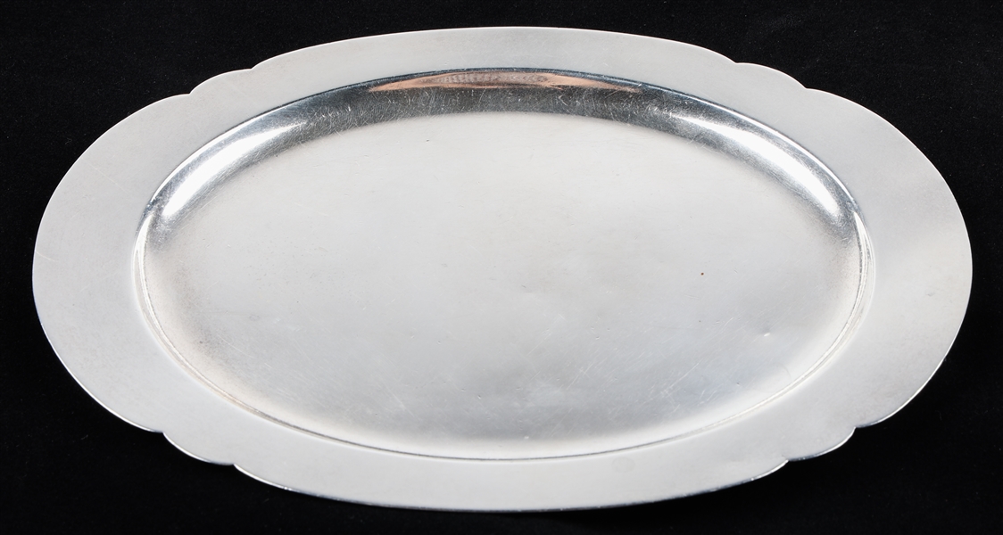 STERLING SILVER TIFFANY & CO. TRAY FOR GRAVY BOAT