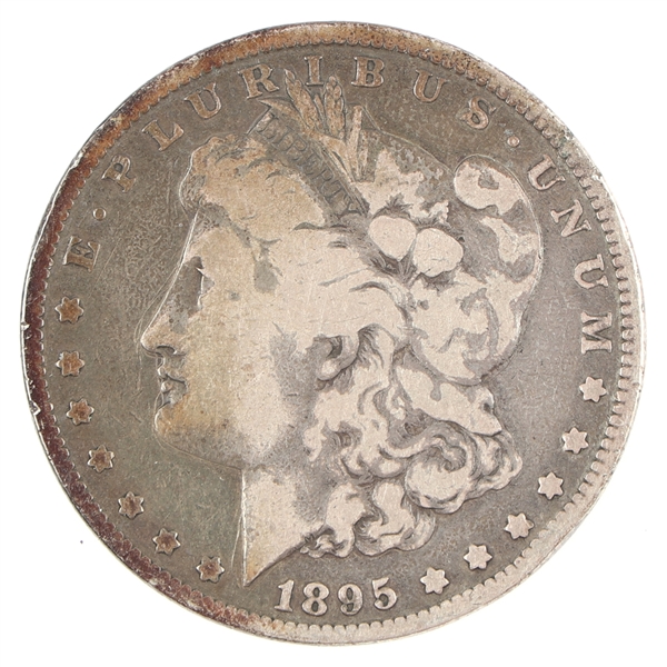 1895-O US MORGAN SILVER DOLLAR COIN