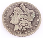 1878 CARSON CITY U.S. MORGAN SILVER DOLLAR