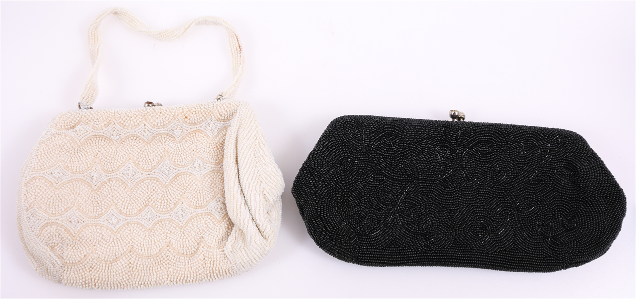 20TH C. JAPANESE BEADED EVENING BAGS