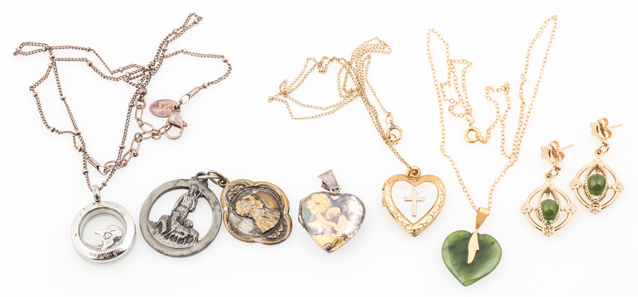GOLD FILLED JEWELRY, ORIGAMI OWL NECKLACE, & MORE