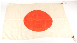 WWII JAPANESE SILK MEATBALL FLAG