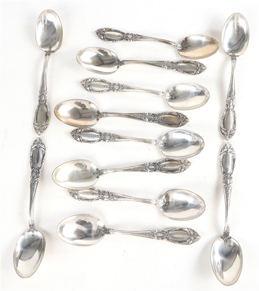 TOWLE KING RICHARD STERLING SILVER SPOONS FLATWARE
