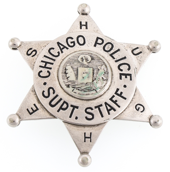 CHICAGO ILLINOIS POLICE SUPPORT STAFF BADGE