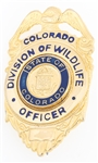 COLORADO DIVISION OF WILDLIFE OFFICER BADGE