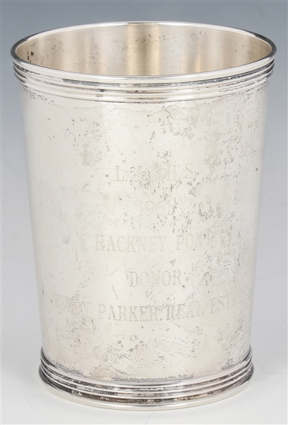 STERLING SILVER 1961 HACKNEY PONY CHAMPIONSHIP CUP