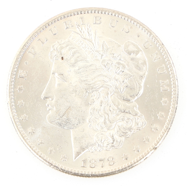 1878-S US SILVER MORGAN DOLLAR COIN