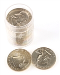1959-P US SILVER BU FRANKLIN HALF DOLLAR COINS 