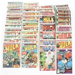 MARVEL THE INCREDIBLE HULK COMIC BOOKS - LOT OF 40+