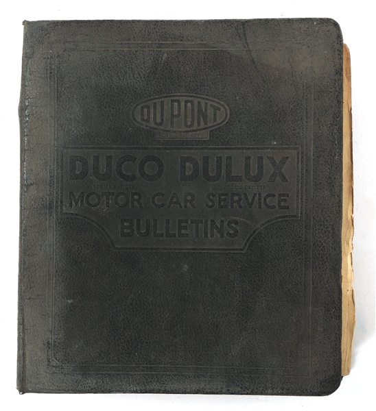 DUPONT DUCO DULUX MOTOR CAR SERVICE BULLETINS