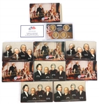 2007 & 2008 US MINT PRESIDENTIAL $1 COIN PROOF SETS