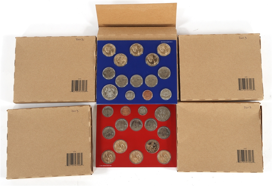 2013 UNITED STATES P&D UNCIRCULATED MINT SETS 