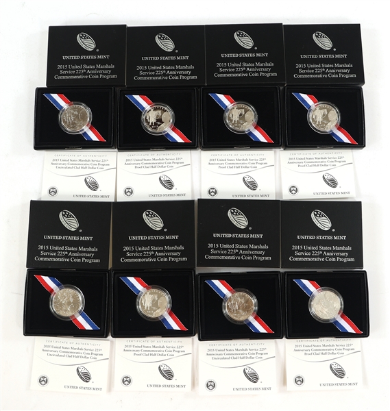 2015 US MARSHALS SERVICE 225th ANNIVERSARY CLAD COINS