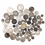 UNITED STATES 90% & 40% SILVER TYPE COINS 