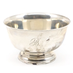 CARTIER STERLING SILVER FOOTED BOWL 