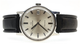 MENS 1970 OMEGA MECHANICAL STAINLESS STEEL WRISTWATCH