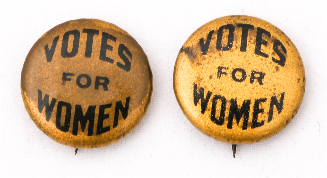 VOTES FOR WOMEN EARLY 20TH CENTURY CAMPAIGN PINS