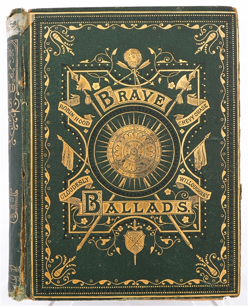 LATE 19TH C. | The Book of Brave Old Ballads. Ward, Lock, and Tyler