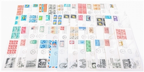 FIRST DAY ISSUE STAMP ENVELOPES - LOT OF 50