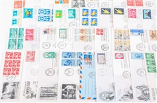 FIRST DAY ISSUE STAMP ENVELOPES - LOT OF 50