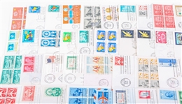 FIRST DAY ISSUE STAMP ENVELOPES - LOT OF 50