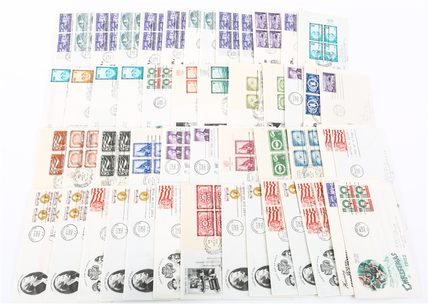 FIRST DAY ISSUE STAMP ENVELOPES - LOT OF 50